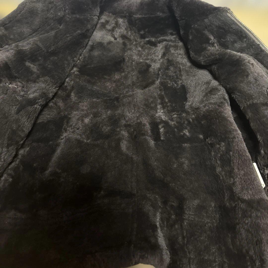 a*f様 美品　TYPE B-3 フライトジャケット リアルムートン　パッチワー