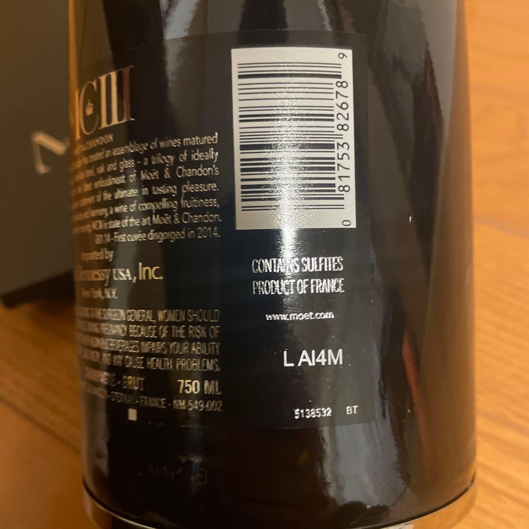 クリスマス モエ・エ・シャンドン MCIII シャンパン