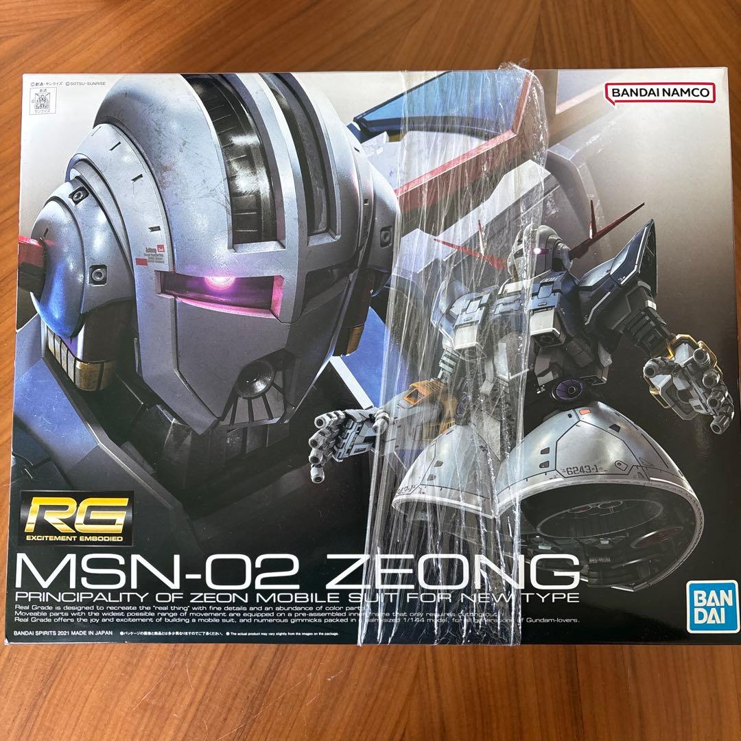 RG MSN-02 ZEONG ガンプラ 1/144