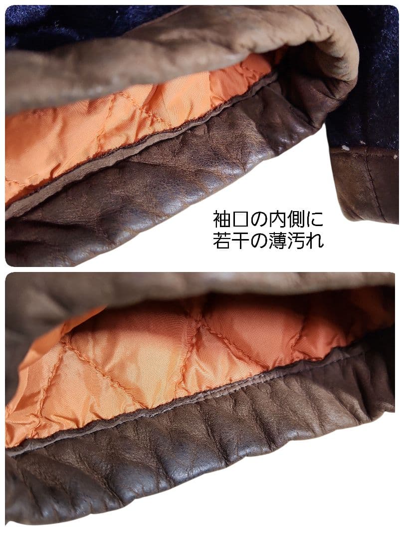   ファイヤーマン中綿キルティング・ウールコート039