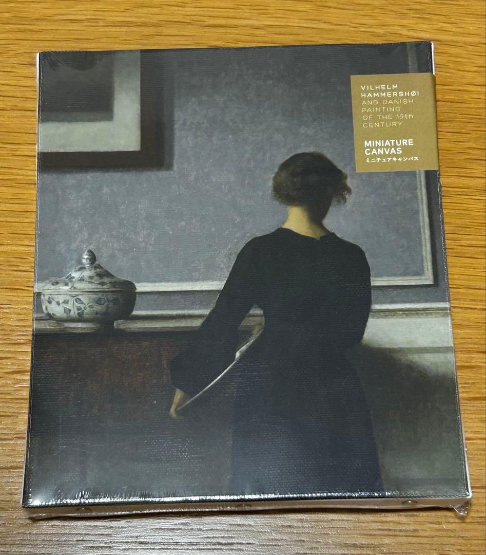 ハマスホイ展　ミニチュアキャンバス