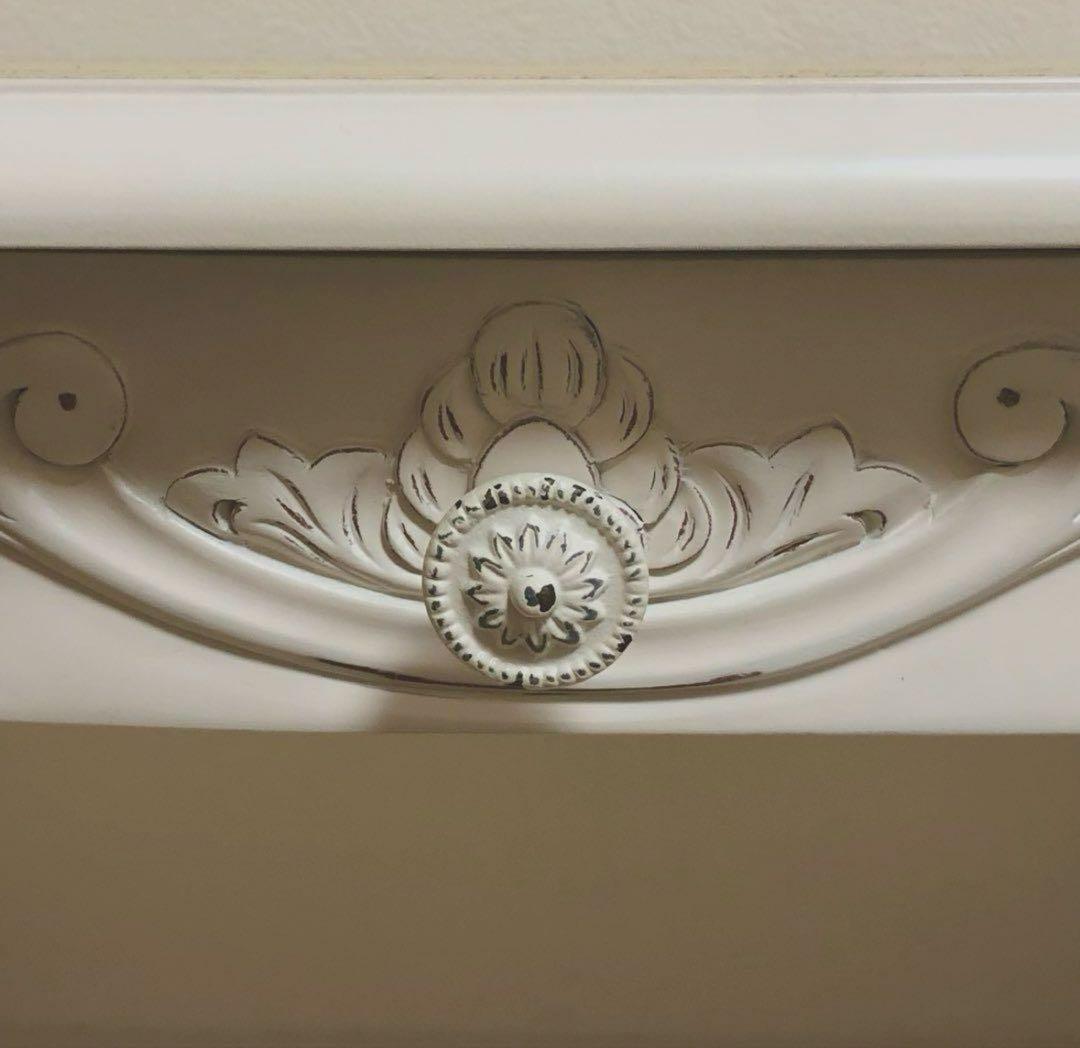 ホワイトクラシックスタイルチェスト