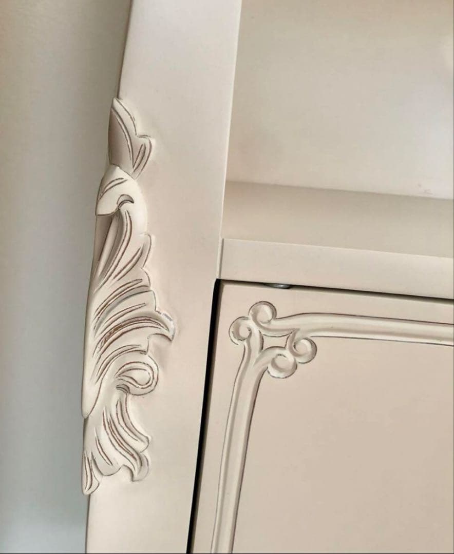 ホワイトクラシックスタイルチェスト