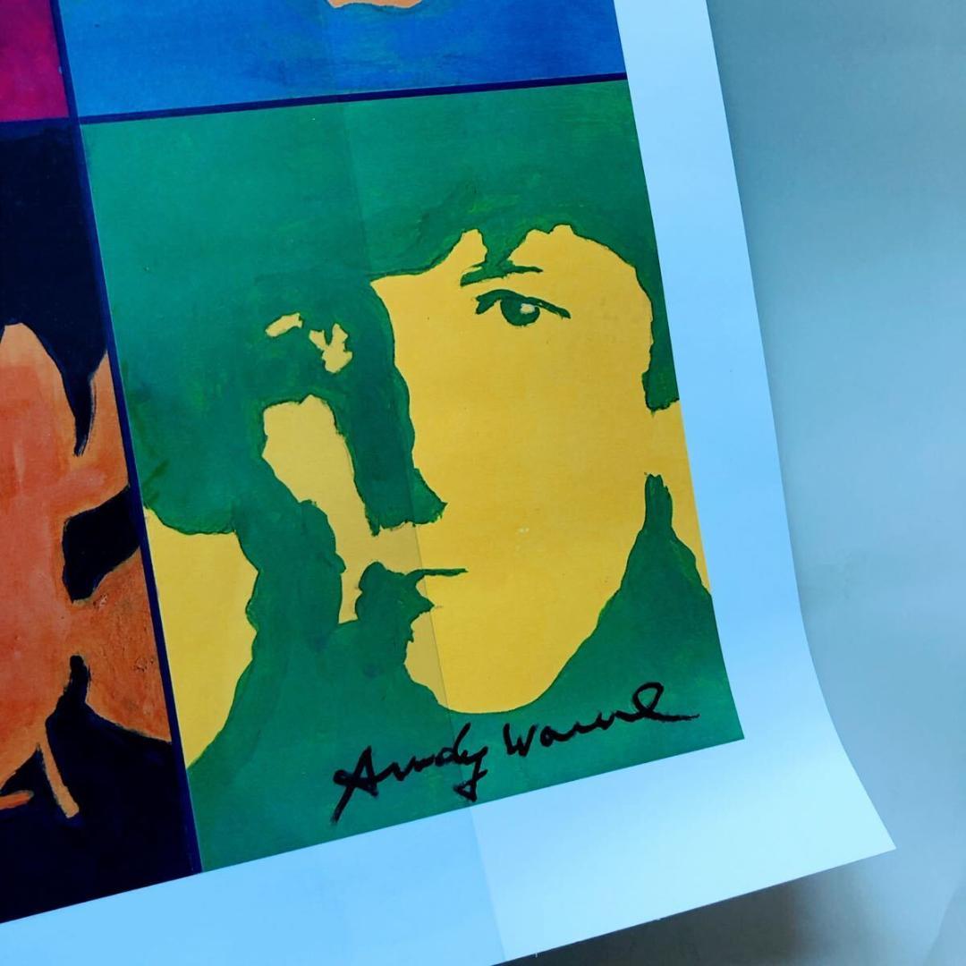 #3889 美品 アンディ ウォーホル リトグラフ ビートルズ 300枚 限定