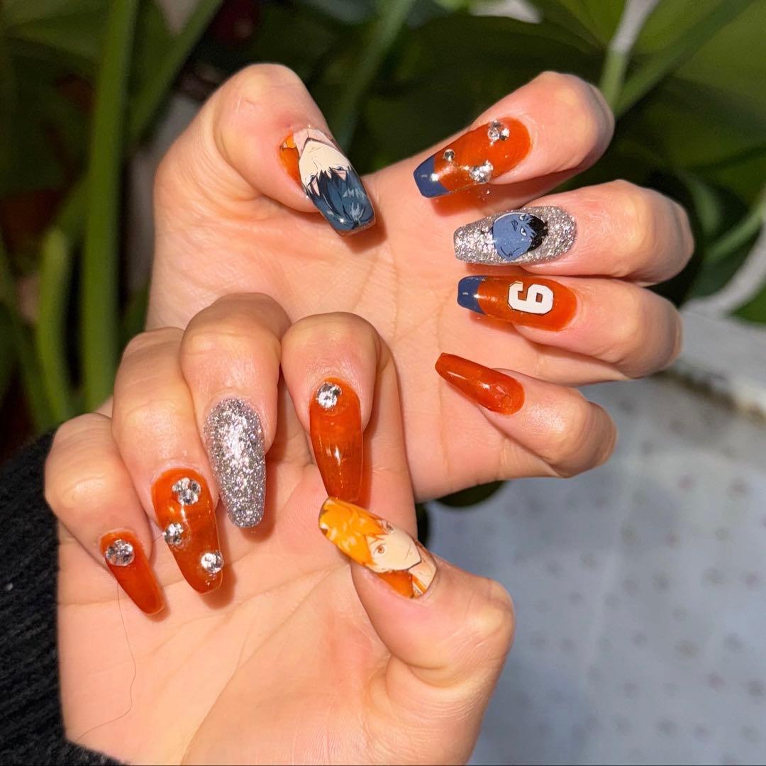 プレインシート　痛ネイル　ネイルシール　ネイルチップ