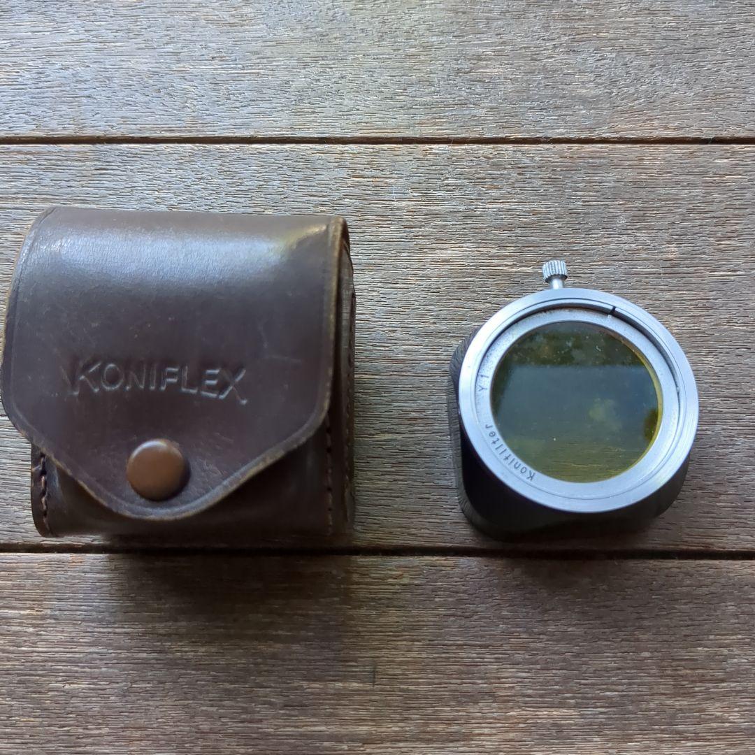 KONIFLEX 二眼レフカメラ レザーケース付き