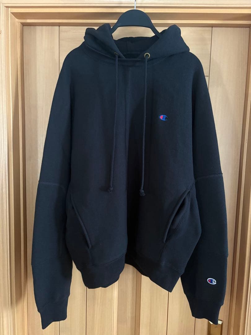 Champion x N.HOOLYWOOD リバースウィーブ パーカー