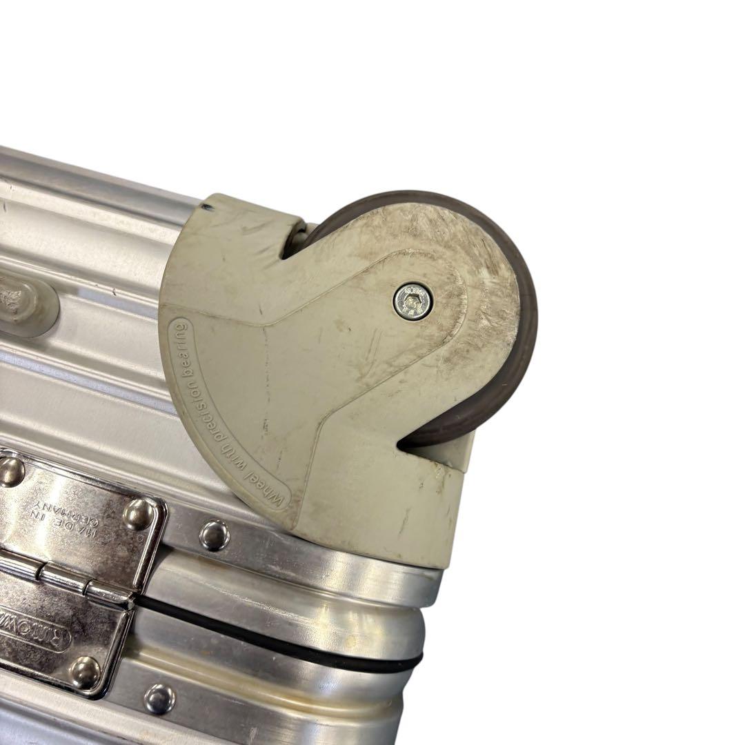 廃盤 美品 RIMOWA ルフトハンザ 2輪 機内持ち込み可32L スーツケース