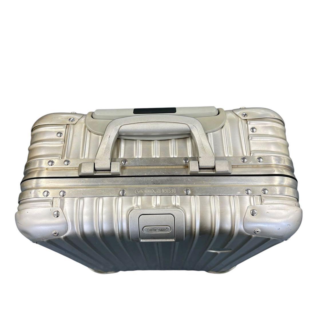 廃盤 美品 RIMOWA ルフトハンザ 2輪 機内持ち込み可32L スーツケース