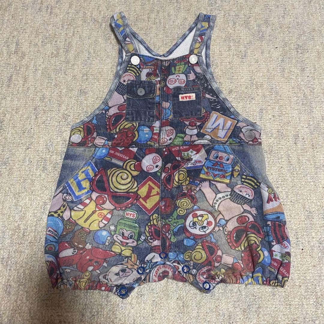 ヒスミニ テディ モノグラム Tシャツ 90cm ブラウン