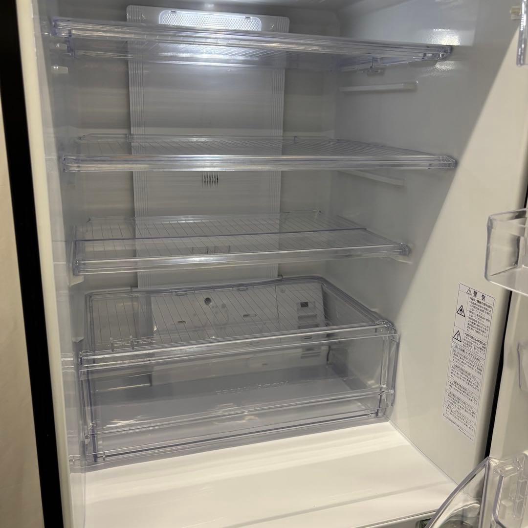 ★751　AQUA　設置無料　大型　冷蔵庫　　300-400ℓ　右開　安い　綺麗