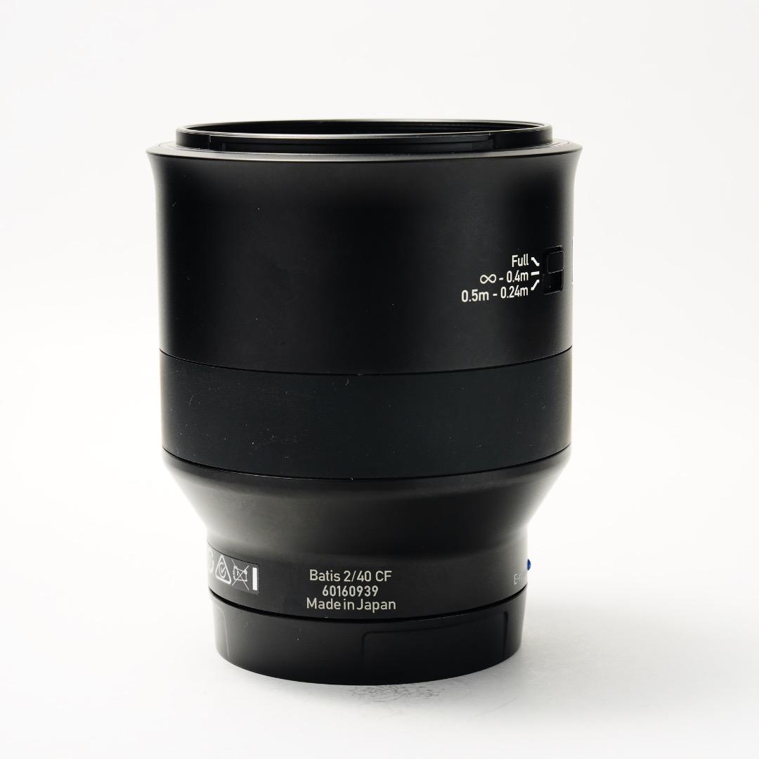 【最高の1本】Carl Zeiss Batis 40mm F2 CF付属品完備
