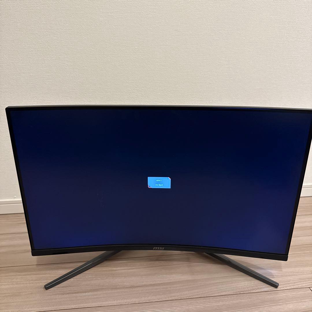 モニター　湾曲　msi MAG 27C6PF 2024年製