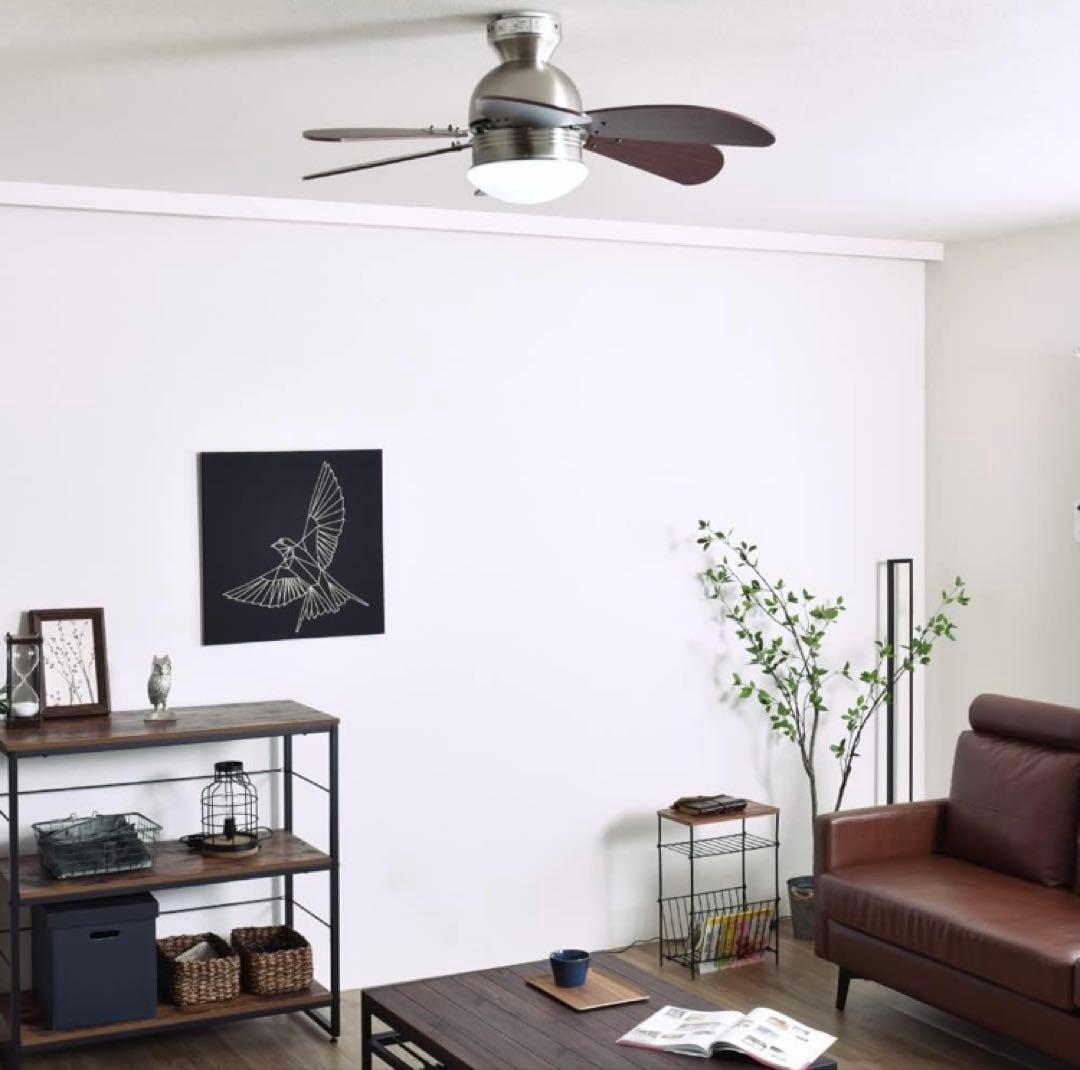 【VENTOTA】シーリングファンライト LEDリモコン付 ライトファン付き照明