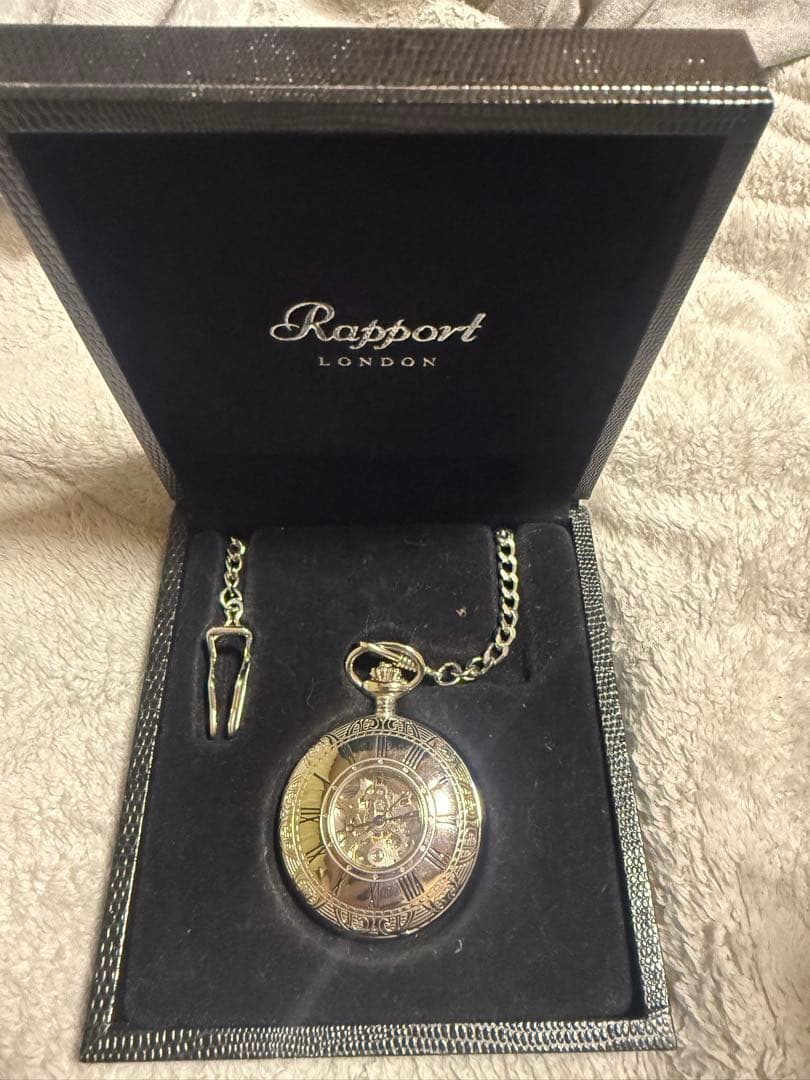 動作品 Rapport london 懐中時計 手巻き pw57