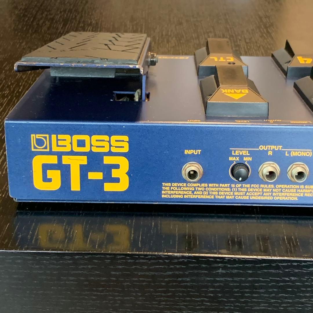 BOSS GT3 アダプター 取説付き ギターマルチエフェクター 室内使い