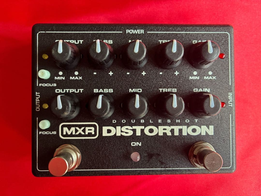【MXR】 DOUBLESHOT DISTORTION