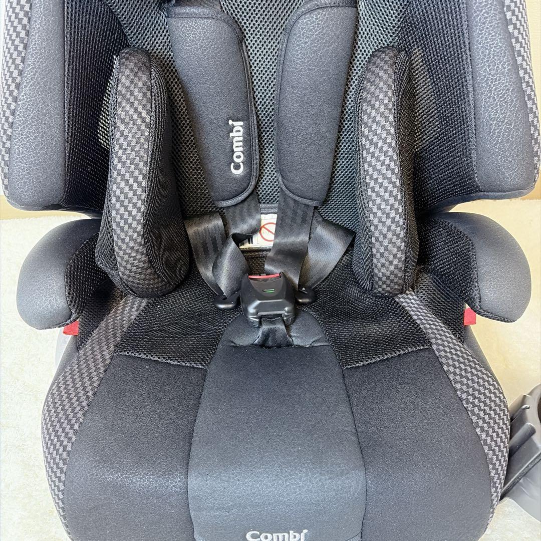 【美品】 Combi ジュニアシート ジョイトリップ エッグショック ブラック