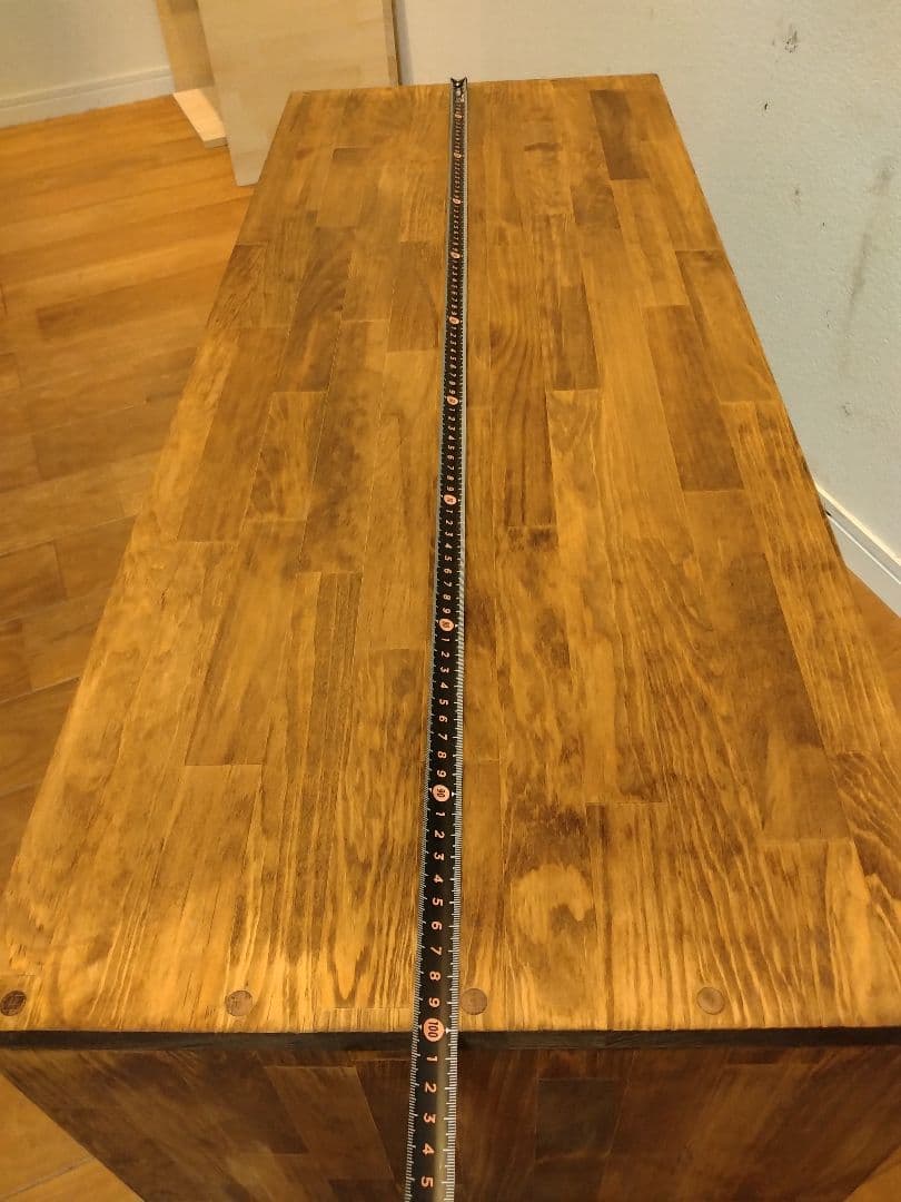 木製　ハンドメイド　オーダー　コの字　テレビ台　水槽台　ラック　棚　シェルフ