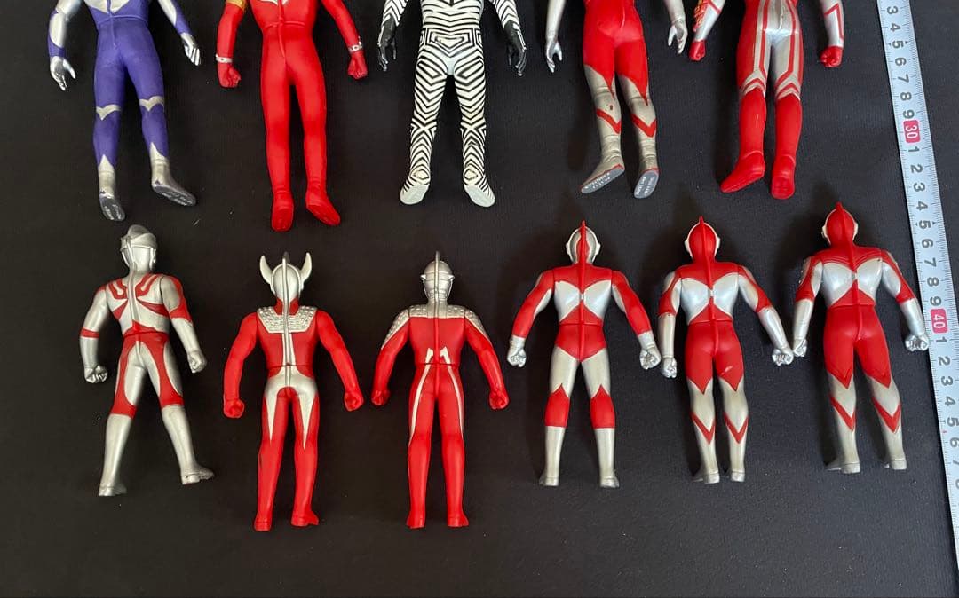 ウルトラマン　ソフビ　1990〜2005年日本製　バンダイ　フィギュアセット