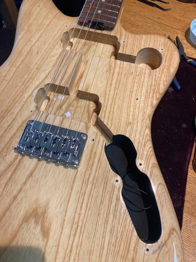 ☆新年値下☆美品珍品☆杢目奇麗Grassroots製ジャズマスターに新機能搭載