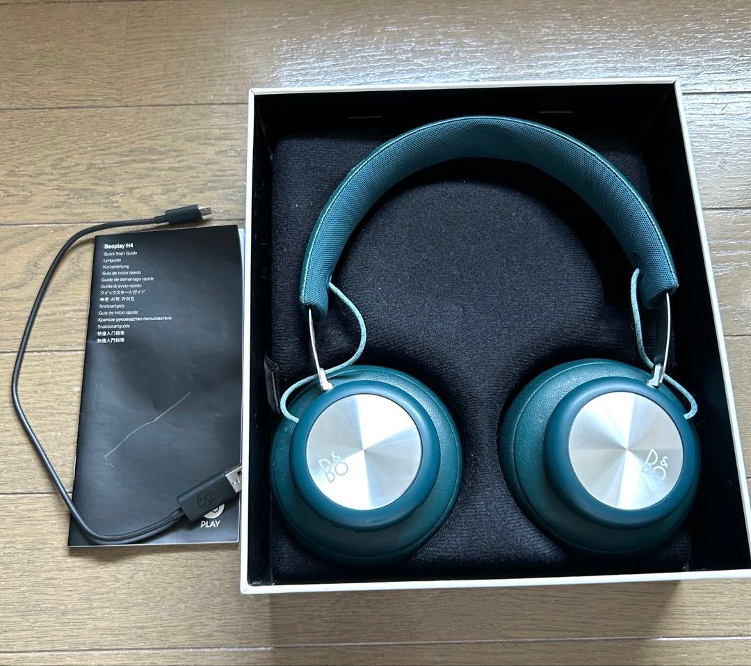 動確済！Bang & Olufsen Beoplay H4 スチールブルー