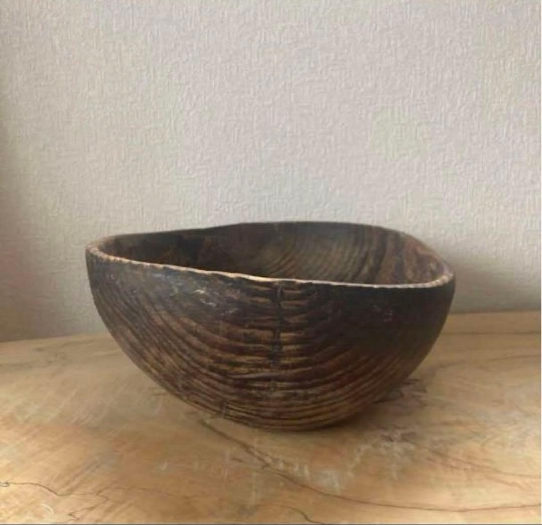李朝　穀物桶　木工品　朝鮮工芸　古物　古道具　古民具　骨董　ウッドボウル