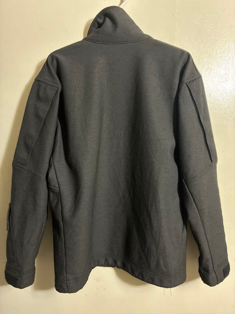 マッシフ/MASSIF エレメンツジャケットタクティカル、黒、サイズS