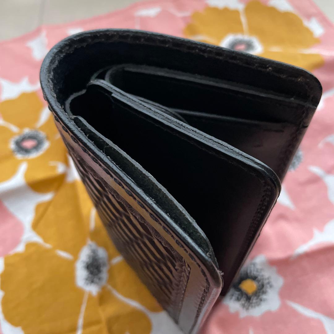 【美品　希少】FUNNYファニーミドルサイズ財布　オールレザー