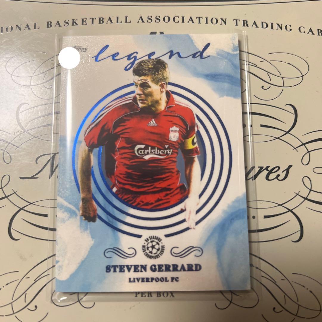 スティーブン ジェラード Topps Pearl 49枚限定 パラレル