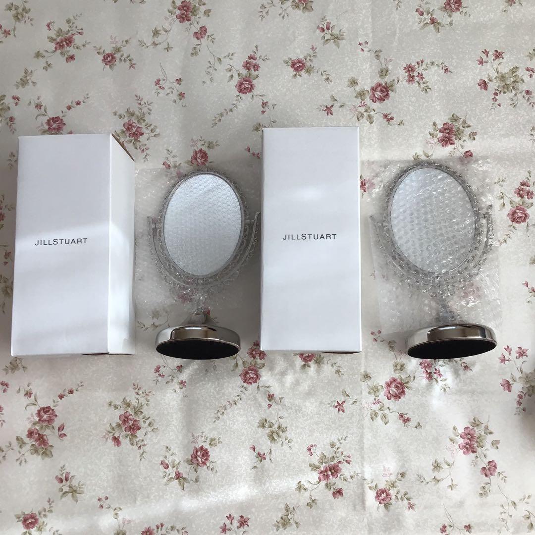 ジルスチュアート　まとめ売り　ミラー　鏡　2個 ノベルティ　スタンドミラー