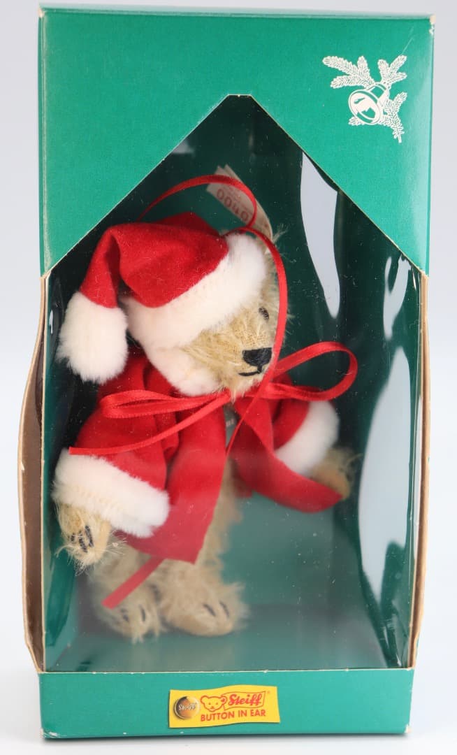 Steiff Santa Bear 2000 約10cm 日本限定品