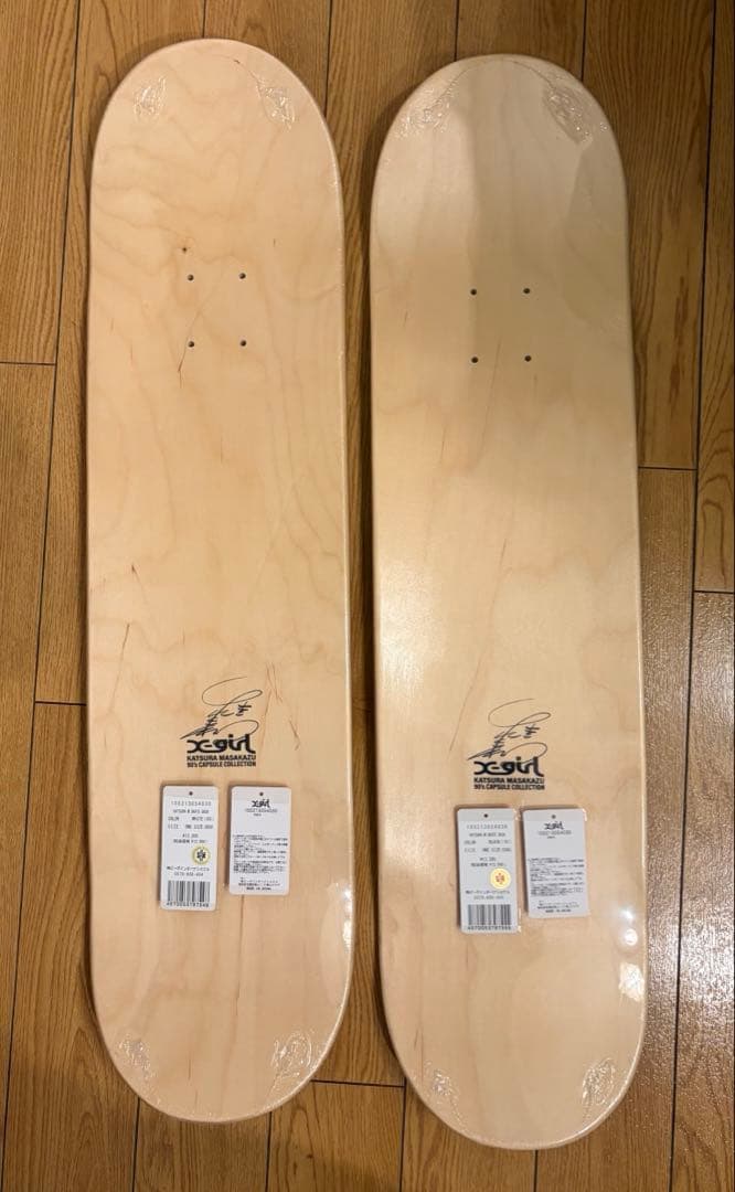 X-girl×桂正和 コラボデッキ2枚 伊織 & 愛 未開封