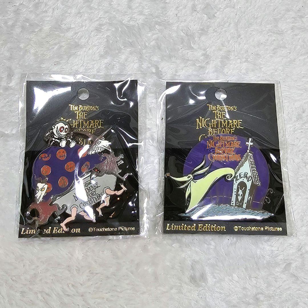 Disney TheNightmareBeforeChristmas 限定ピンズ