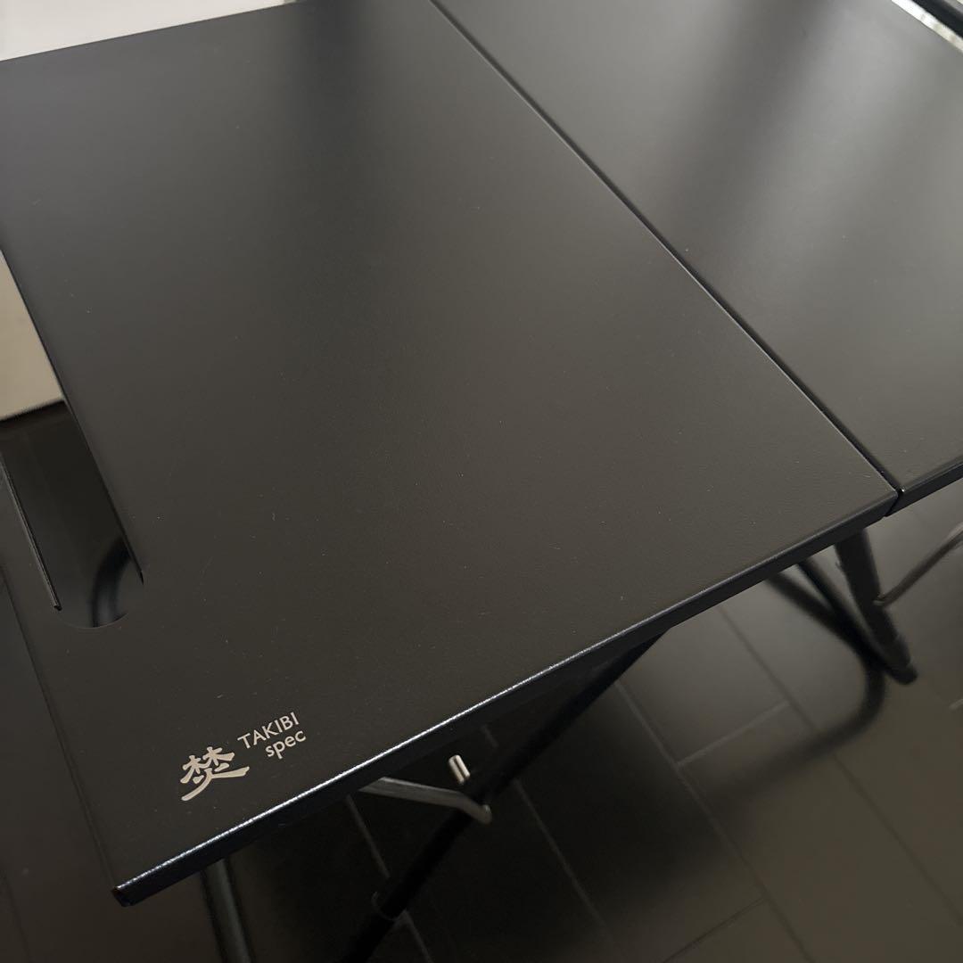 【 peak】　焚き火マイテーブル ブラック　雪峰祭限定品　スノーピーク