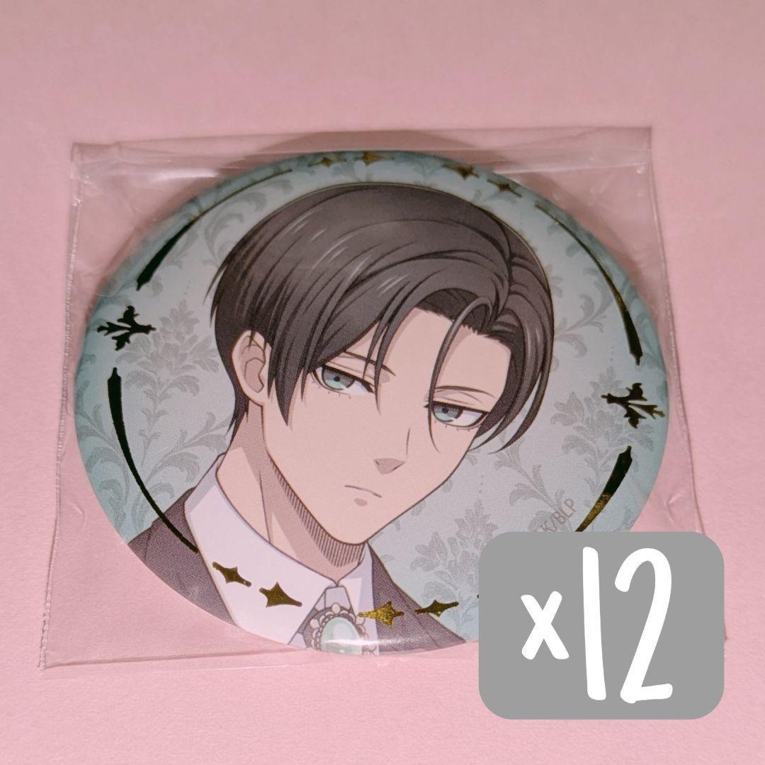 ブルーロック butler 箔押し 缶バッジ 糸師 凛 セット ③