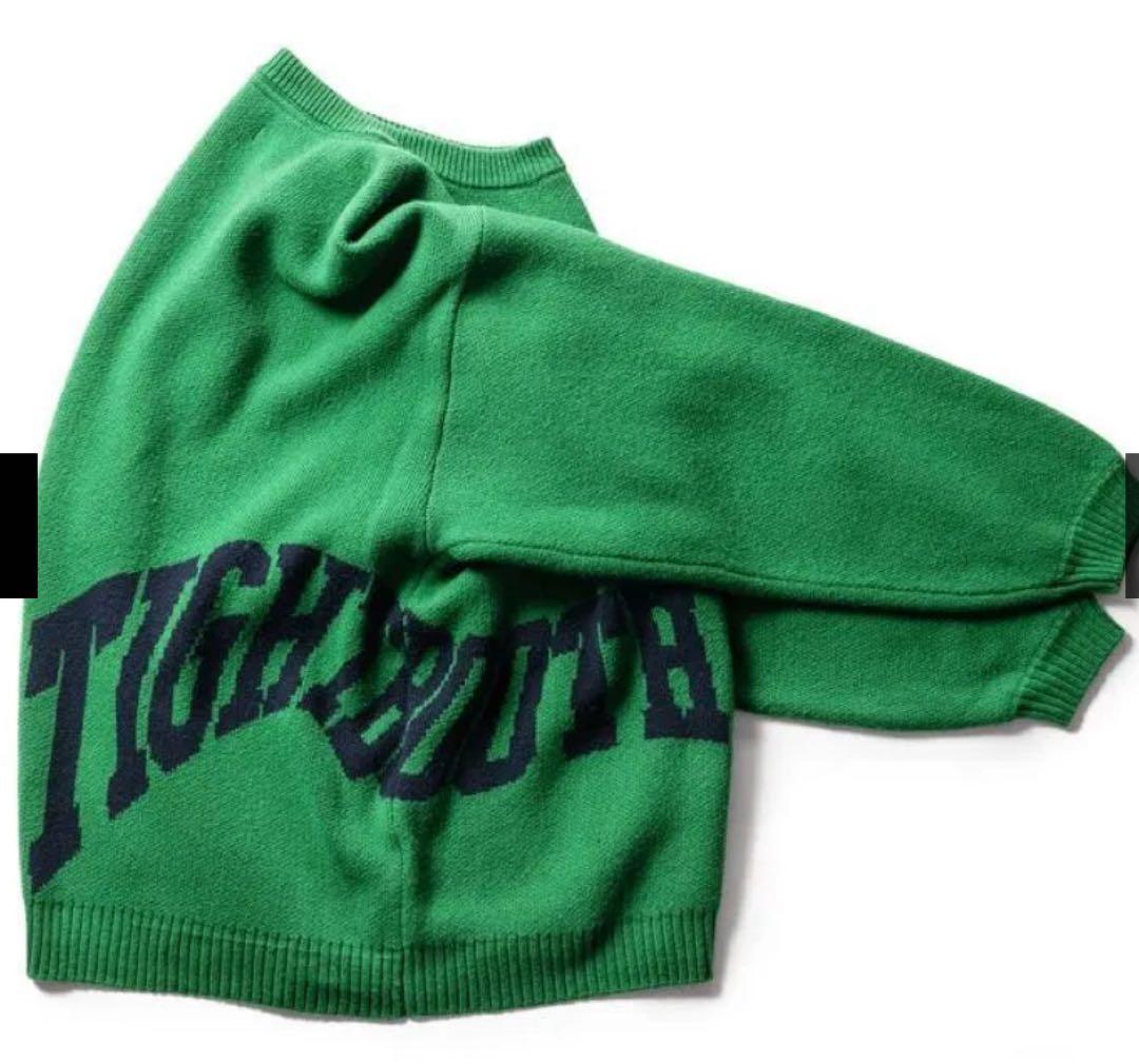 TBPR ⭐️ACID LOGO KNIT SWEATER グリーン　Lサイズ