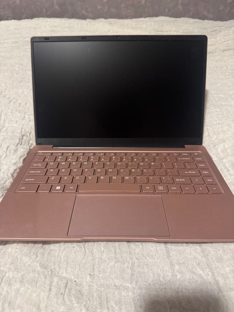 【美品】ローズゴールド ノートPC 日本語配列 Windows11