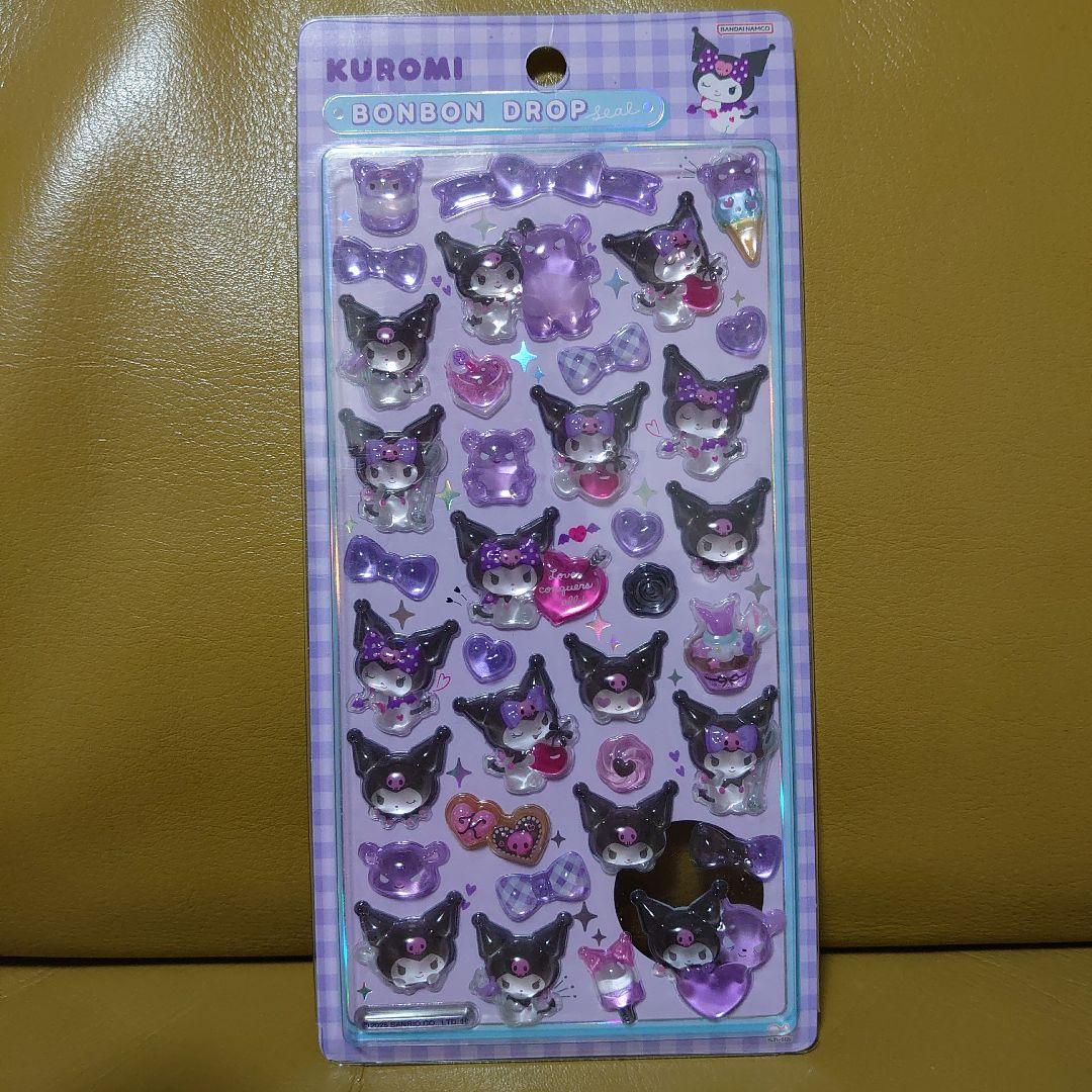 サンリオ　ボンボンドロップシール第二弾　クロミ　１点　正規品