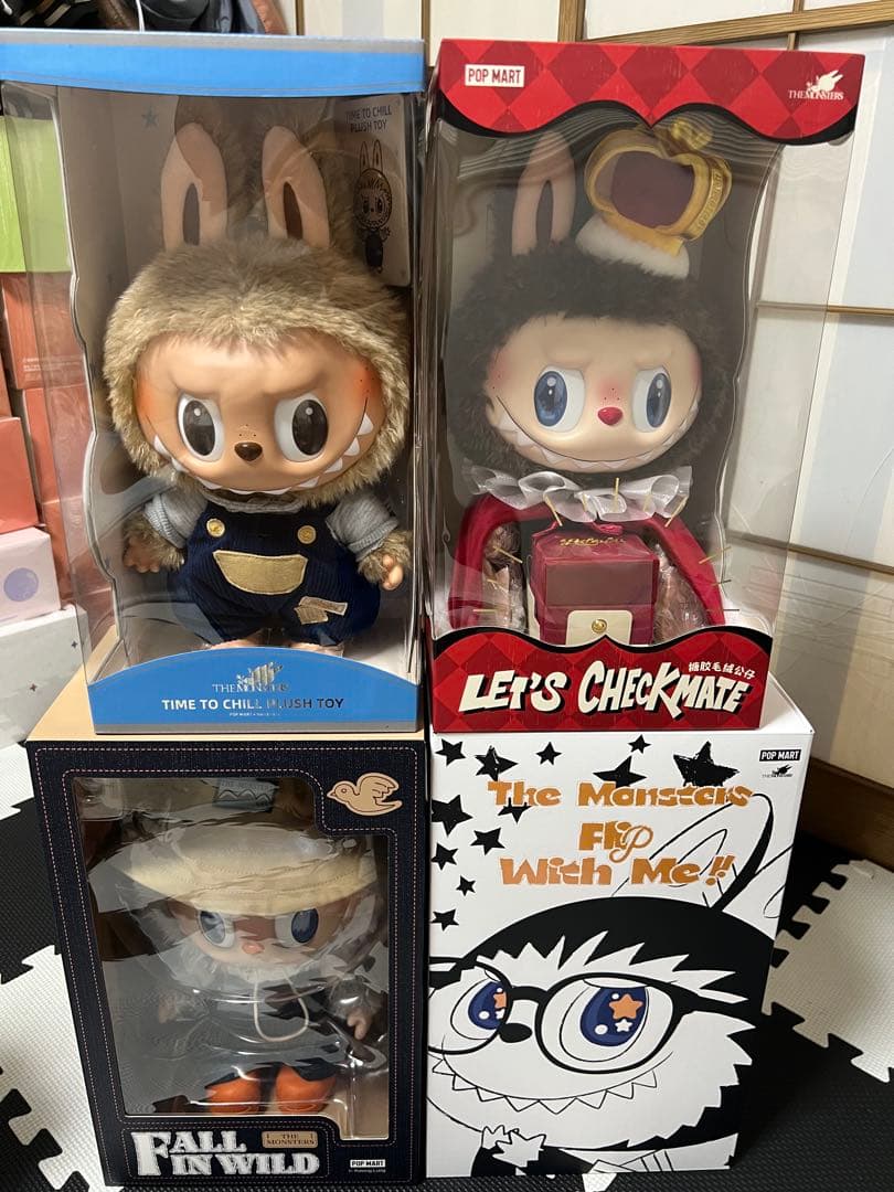 【正規品.新品未開封】POP MART LABUBU４セット