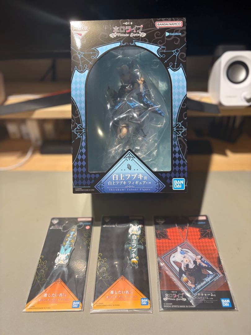 一番くじ ホロライブ Villain Style 白上フブキ フィギュア＋α
