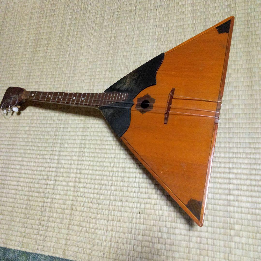 ロシア民族楽器 バラライカ 詳細不明