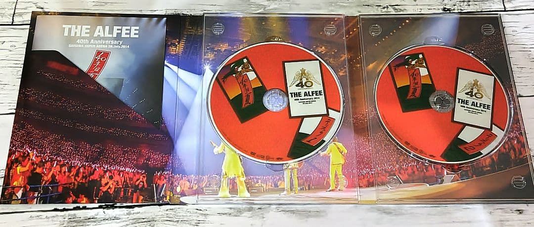 【DVD】THE ALFEE 40年目の夏 ライブDVD 2巻セット