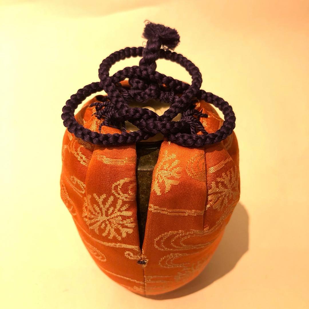 【茶道具】市野信水　丹波茶入