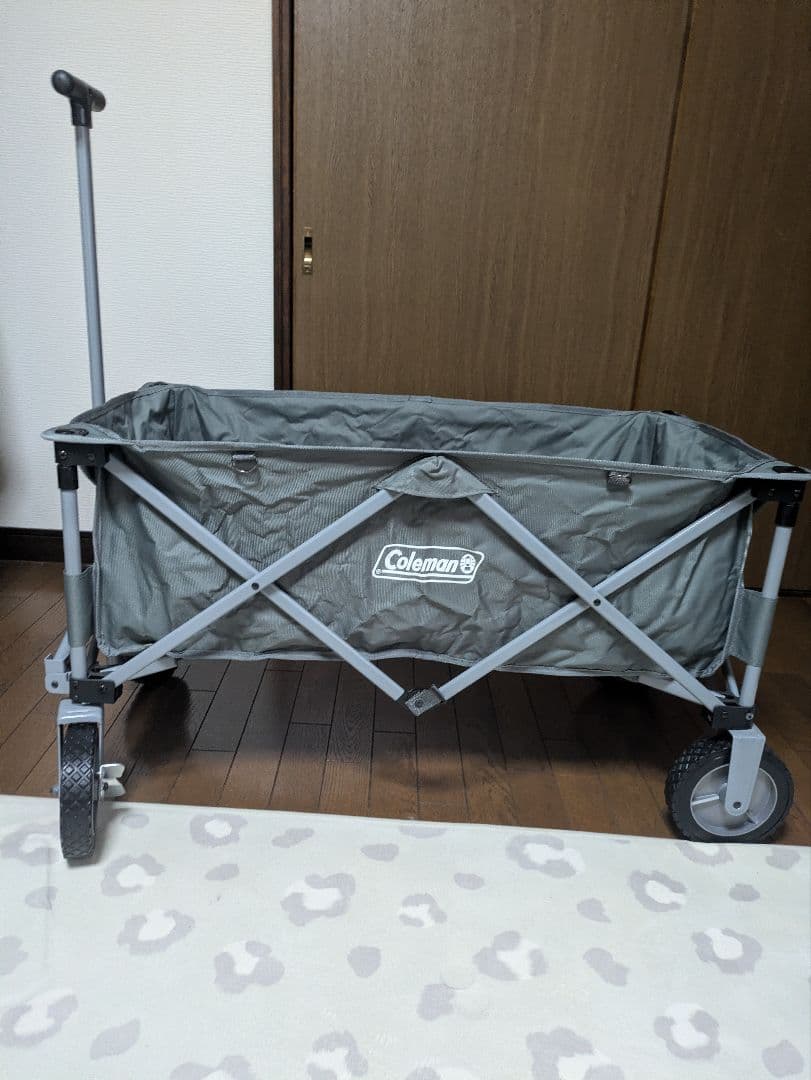 Coleman 折りたたみキャリーカート グレー