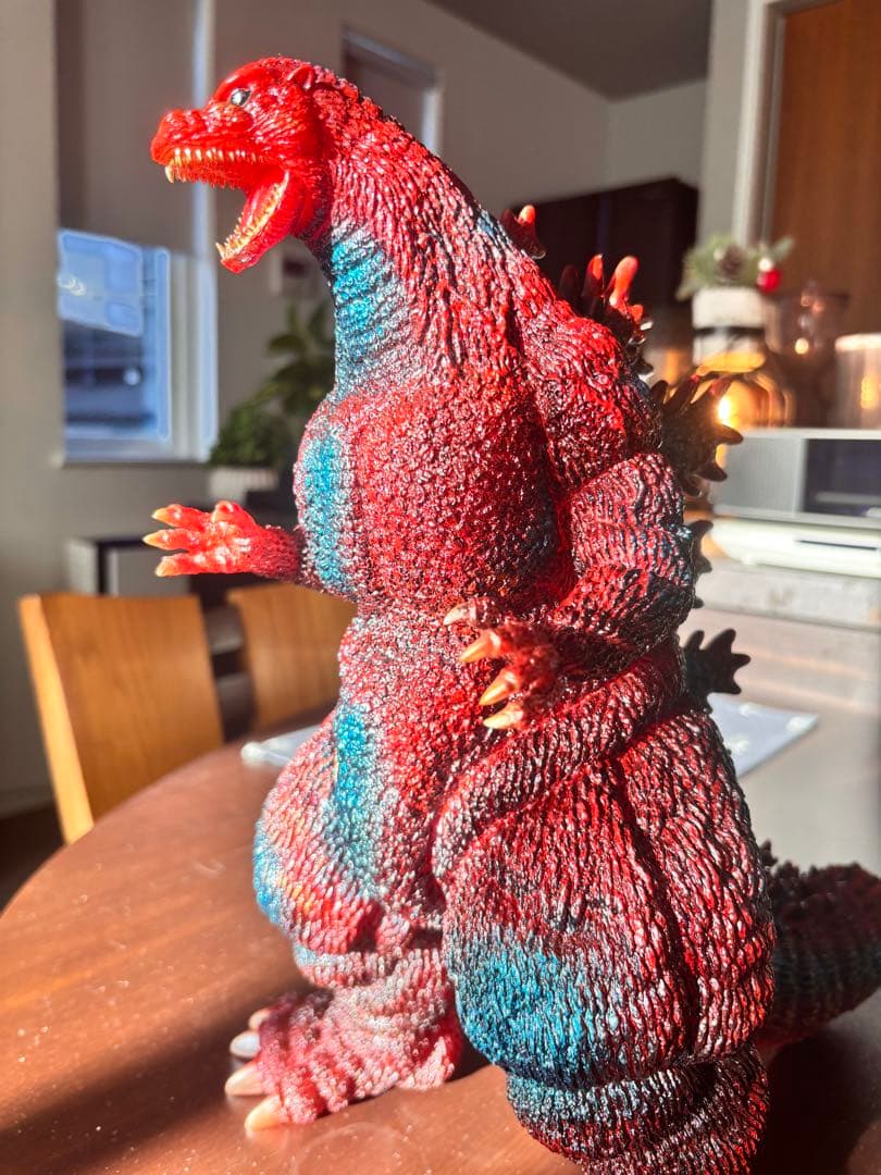 東宝30cmシリーズ ゴジラ(1995) カスタム　オレンジVer. 後藤彩色所