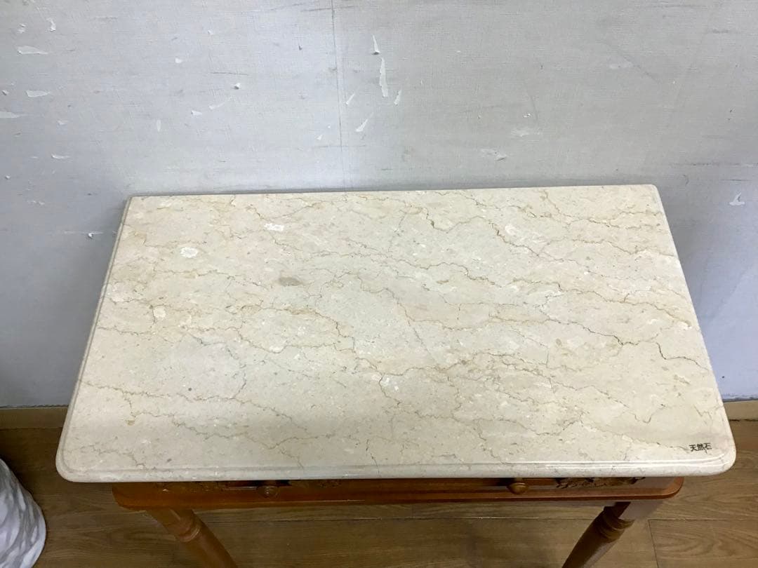 管167☆D&A YOSHIKAWA☆大理石☆コンソールテーブル