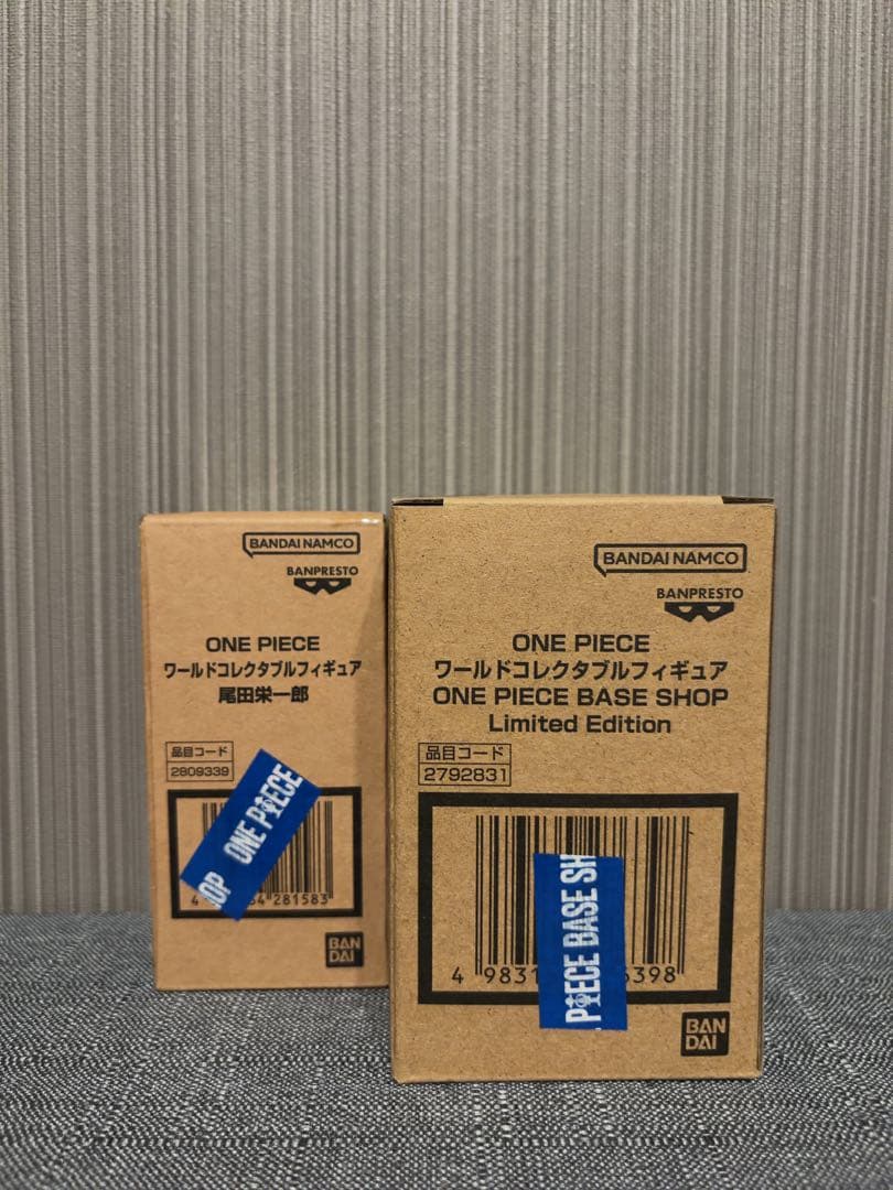 ONE PIECE BASE SHOP 尾田栄一郎　ルフィ　ワーコレ　2体セット