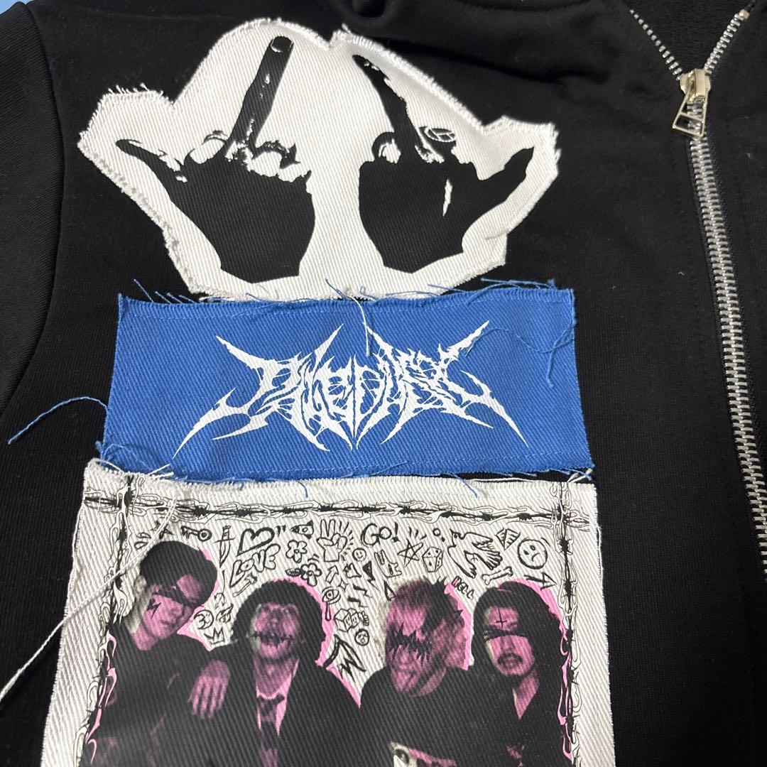 paledusk ハンドメイドフーディ