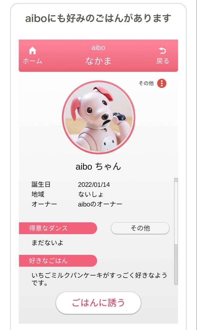 【輝夜出品】SONY aibo いちごミルクエディション
